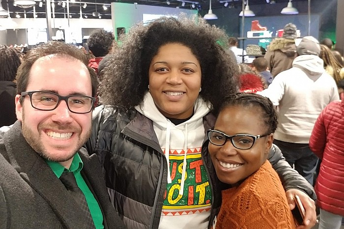 Foot Locker Grand Opening with Mural Artist Foot Locker Grand Opening with Mural Artist