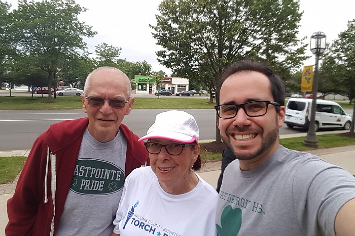 Macomb County Bicentennial Torch Relay with Gail Starzynski Macomb County Bicentennial Torch Relay with Gail Starzynski