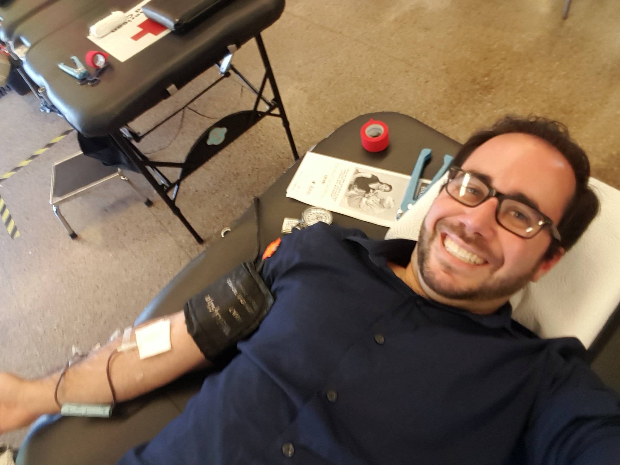 Fire Station Blood Drive