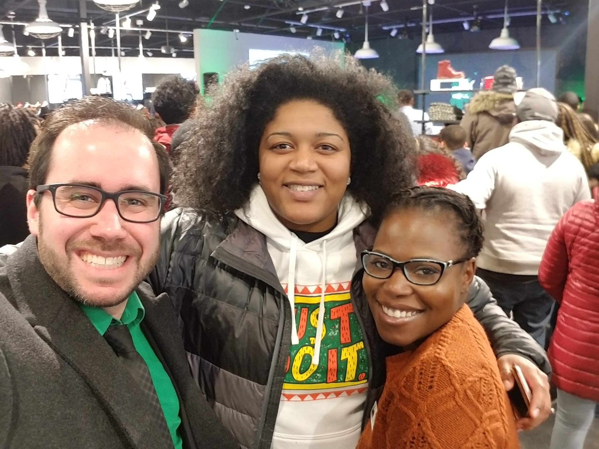 Foot Locker Grand Opening with Mural Artist